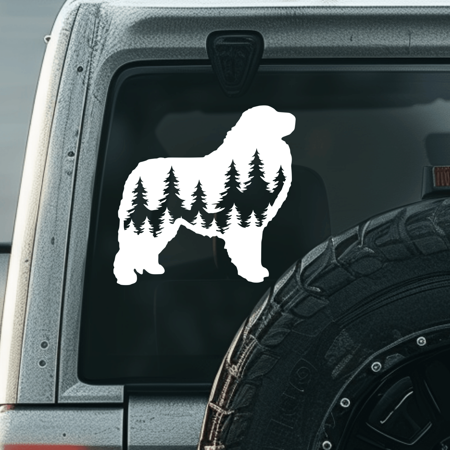 Great Pyrenees Dog Vinyl Decal