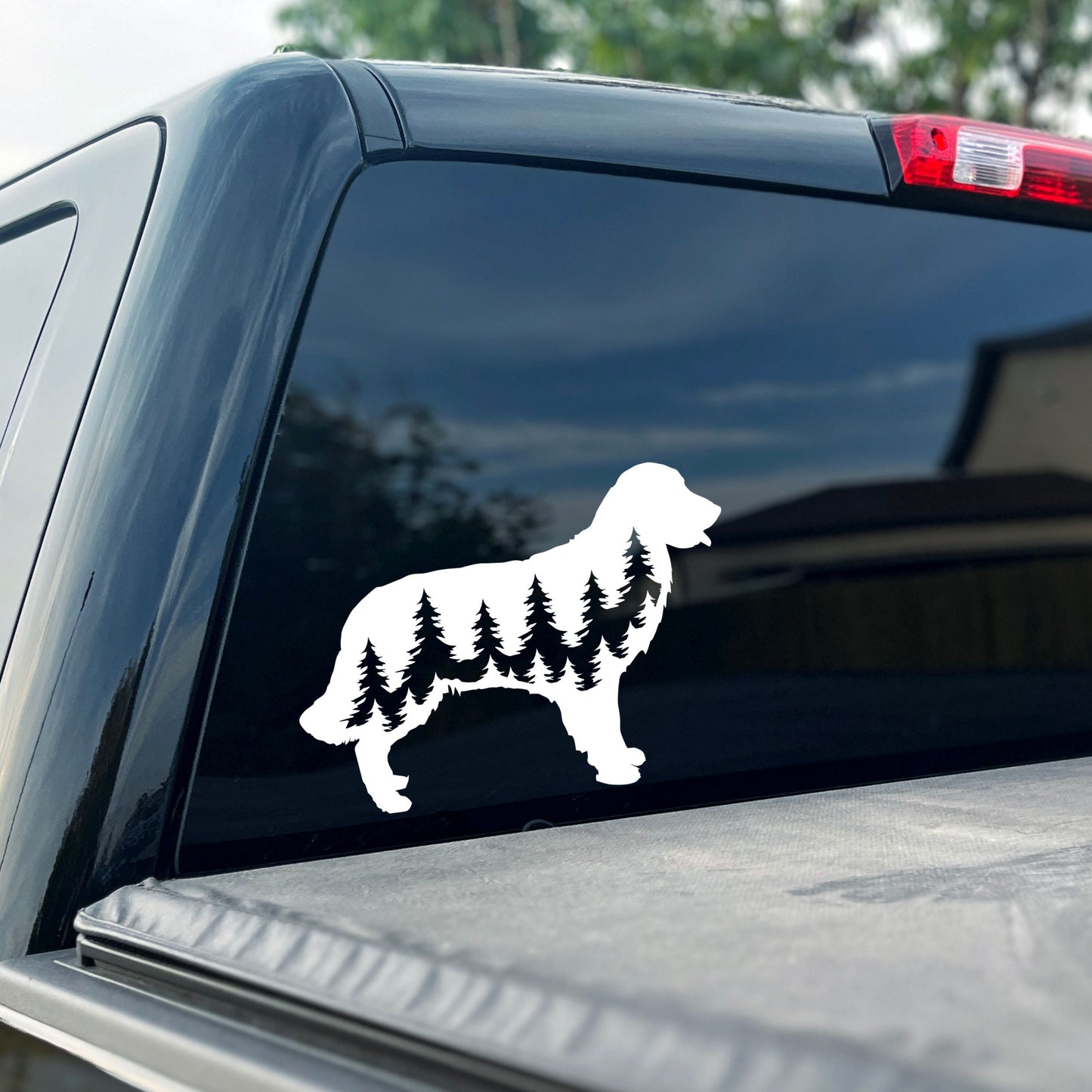 Golden Retriever Dog Vinyl Decal