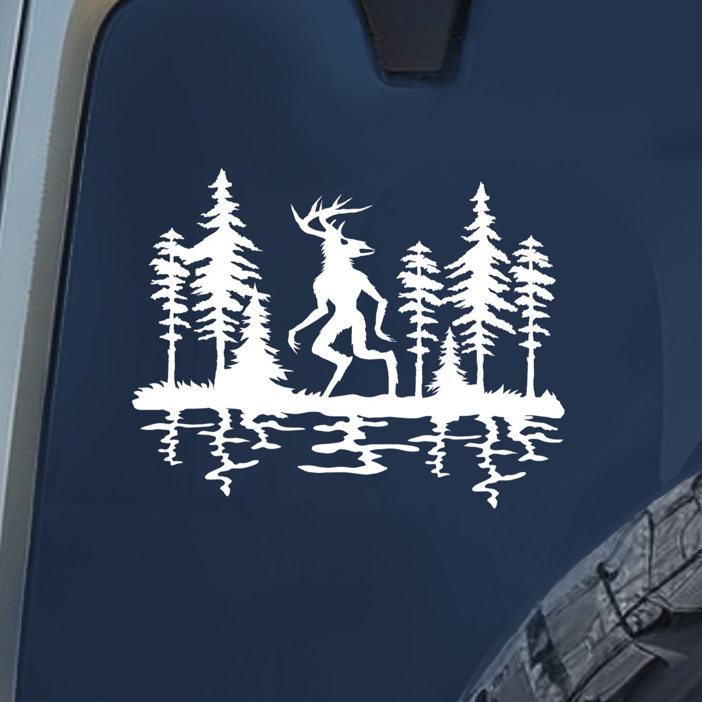 Wendigo Cryptid Vinyl Decal