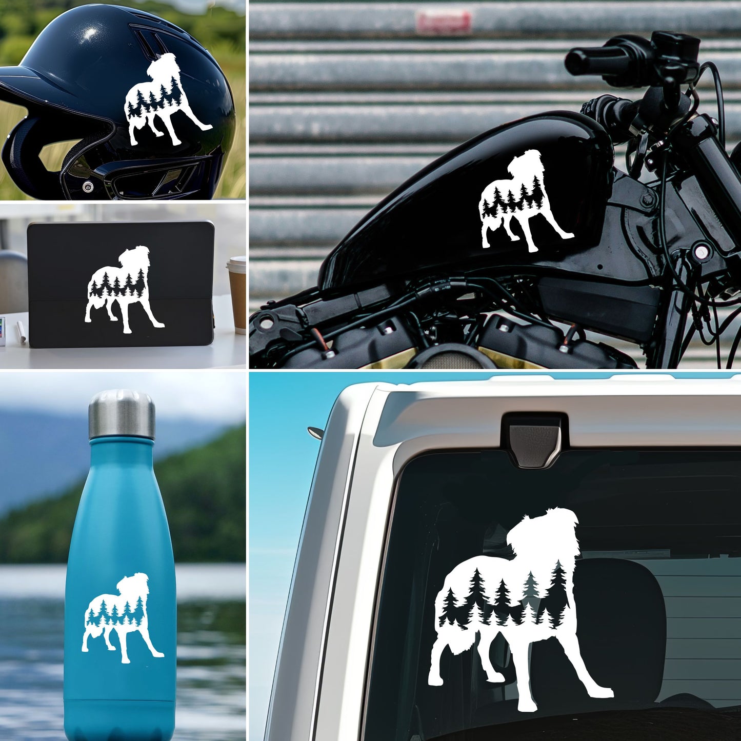 Border Collie Dog Vinyl Decal