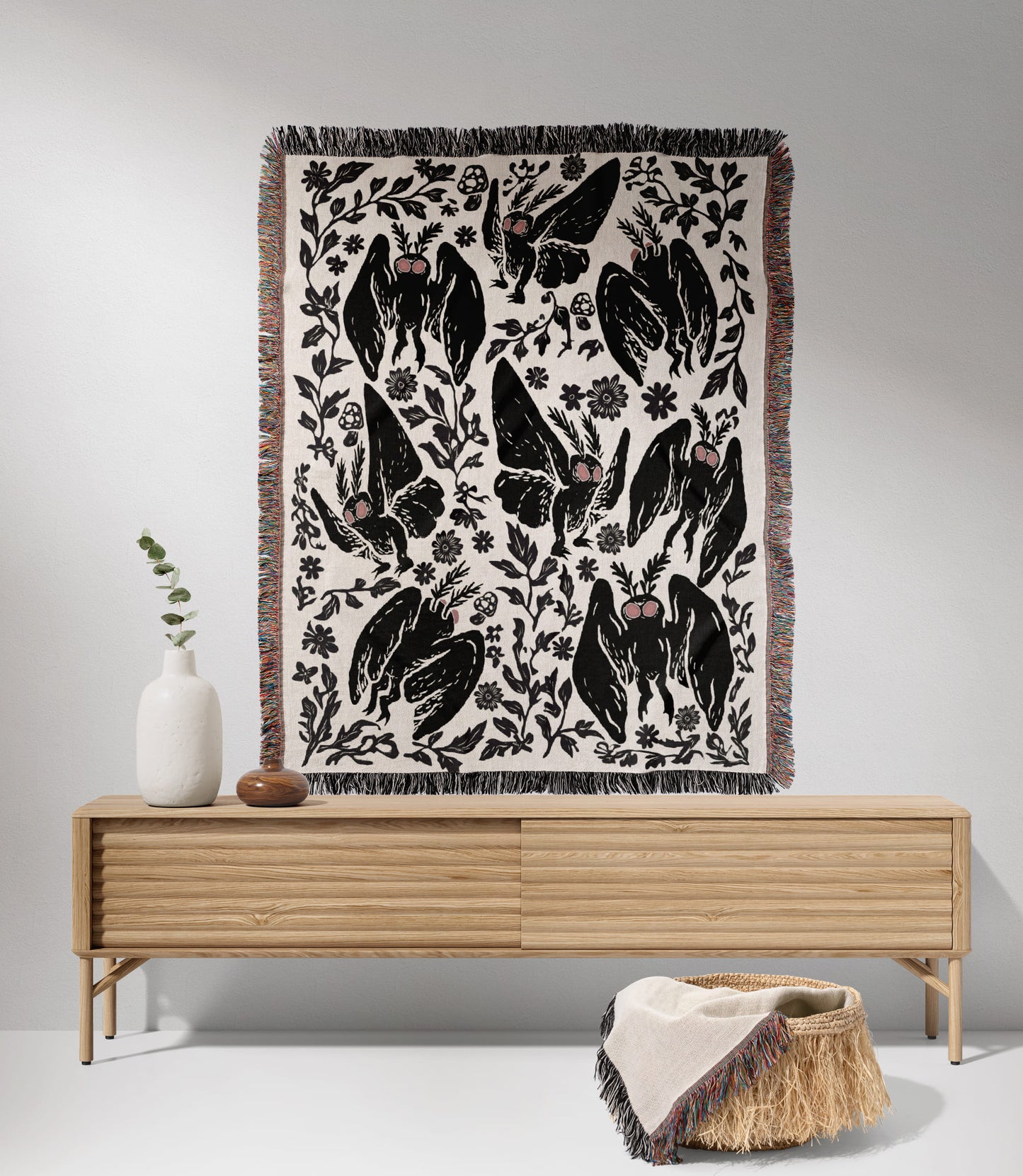 Mothman Woven Blanket