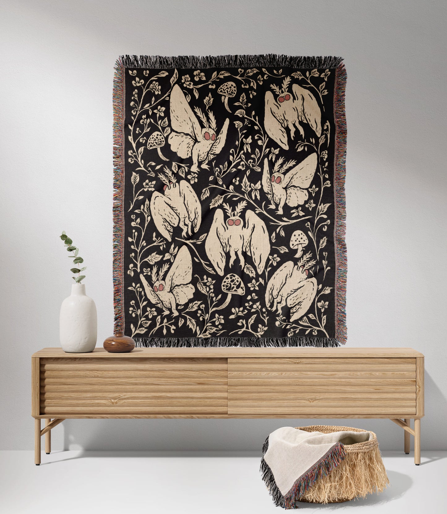 Mothman Woven Blanket