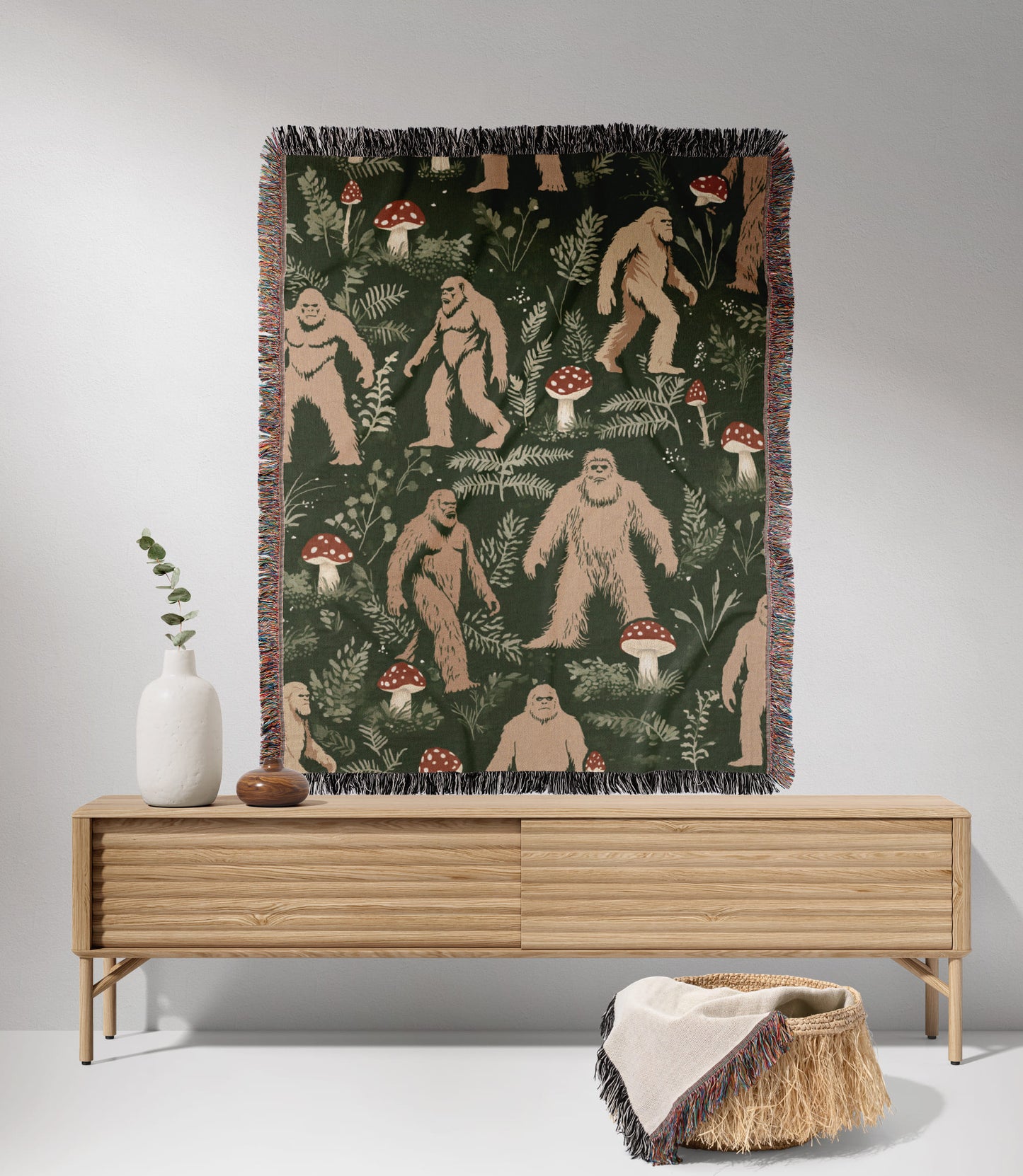 Bigfoot Woven Blanket