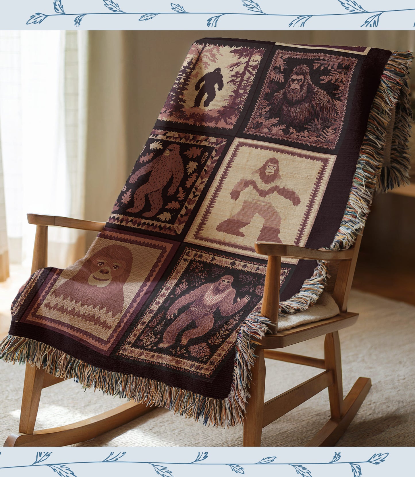 Bigfoot Woven Blanket