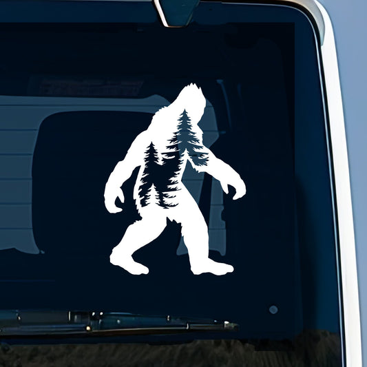 Bigfoot Cryptid Vinyl Decal