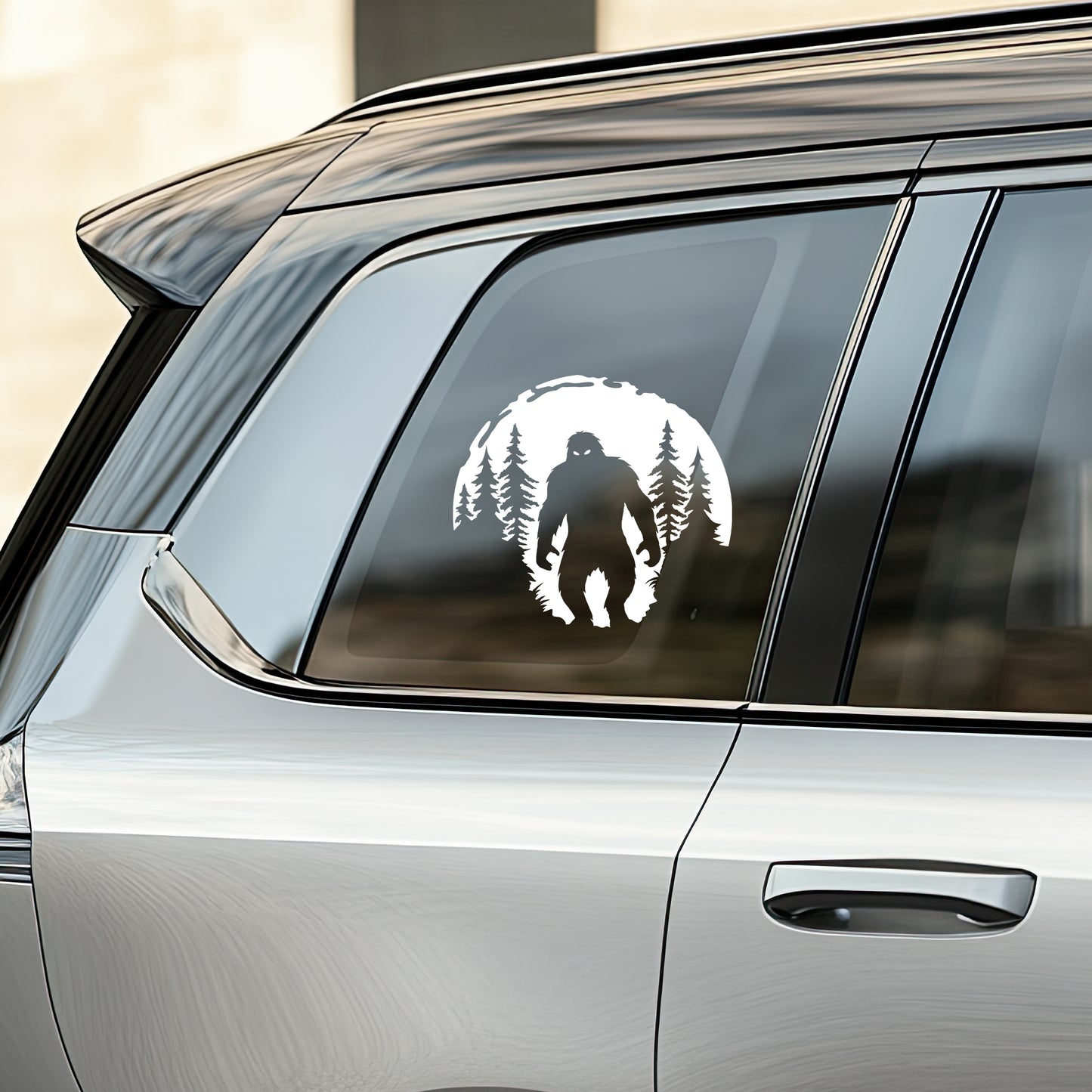 Bigfoot Cryptid Vinyl Decal