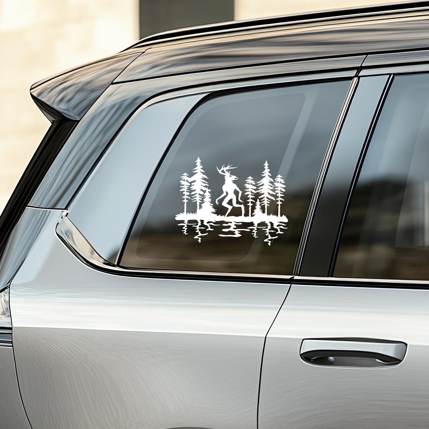 Wendigo Cryptid Vinyl Decal