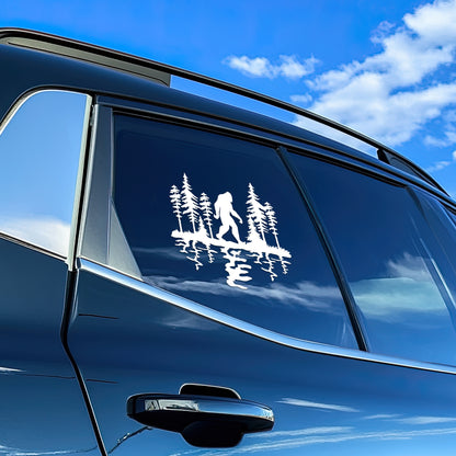 Bigfoot Cryptid Vinyl Decal