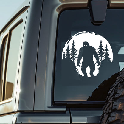 Bigfoot Cryptid Vinyl Decal