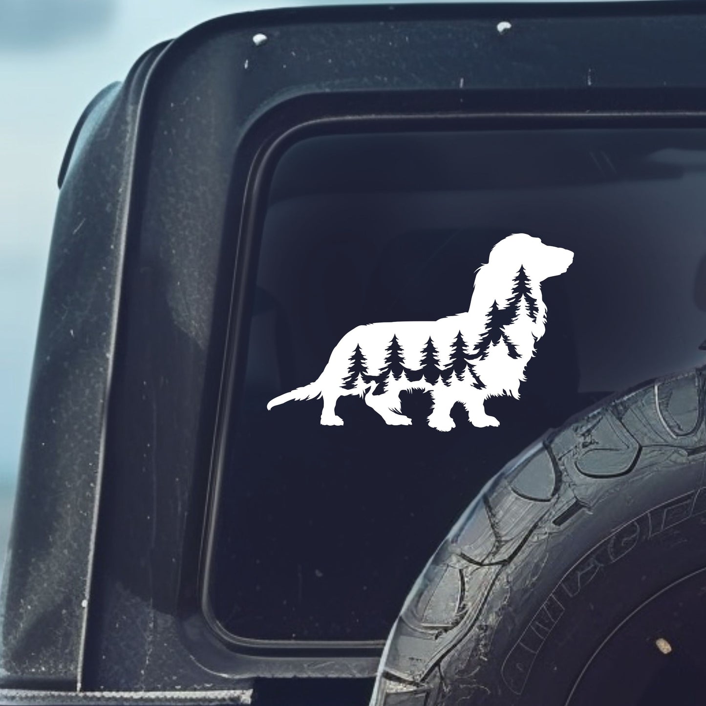 Dachshund Dog Vinyl Decal