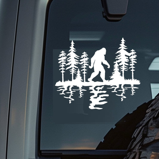 Bigfoot Cryptid Vinyl Decal