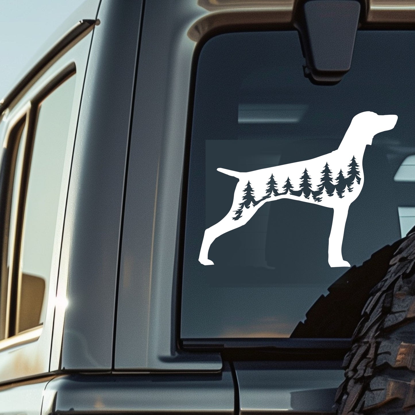 Pointer Dog Vinyl Decal