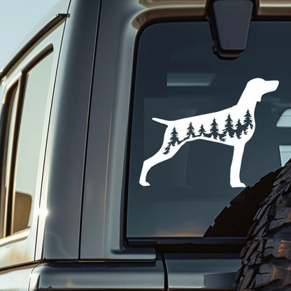 Pointer Dog Vinyl Decal