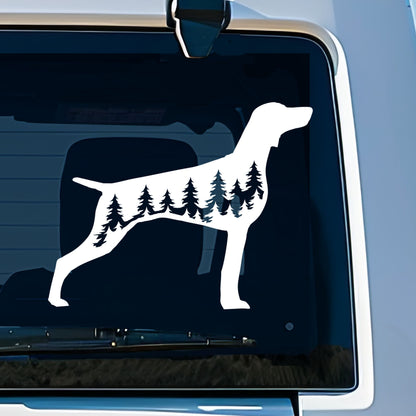 Pointer Dog Vinyl Decal