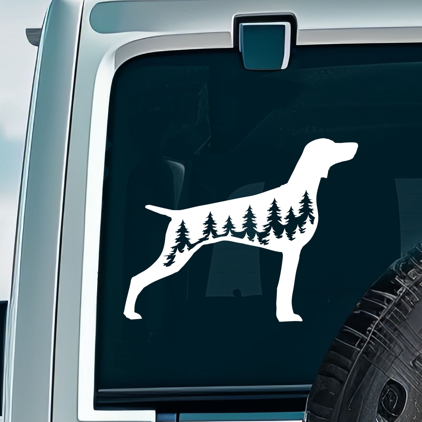 Pointer Dog Vinyl Decal