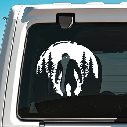 Bigfoot Cryptid Vinyl Decal
