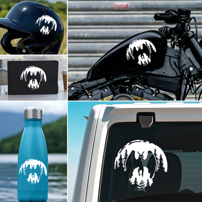 Mothman Cryptid Vinyl Decal