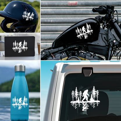 Bigfoot Cryptid Vinyl Decal