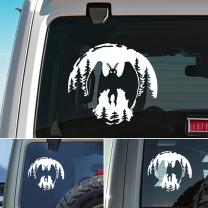 Mothman Cryptid Vinyl Decal