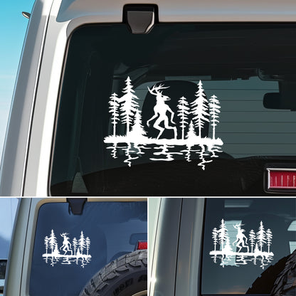 Wendigo Cryptid Vinyl Decal