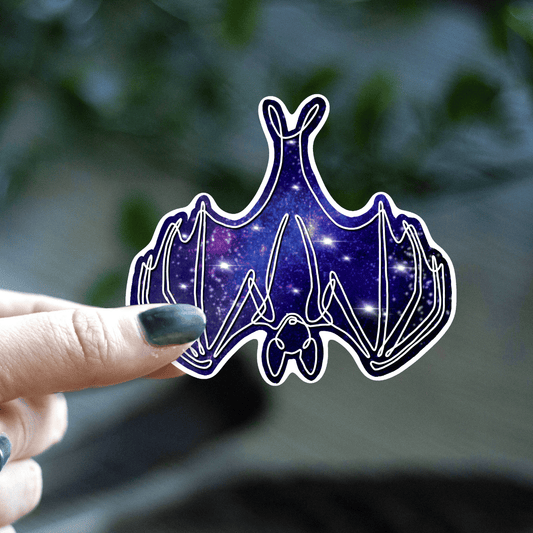 Galaxy Bat Sticker