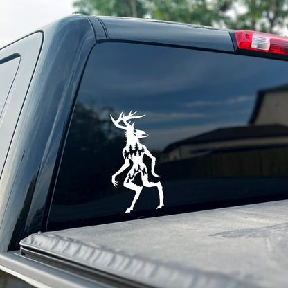 Wendigo Cryptid Vinyl Decal