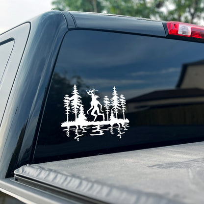 Wendigo Cryptid Vinyl Decal
