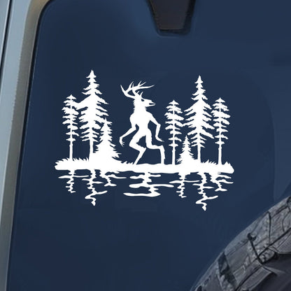 Wendigo Cryptid Vinyl Decal