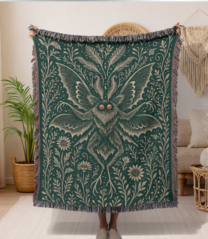 Mothman Woven Blanket