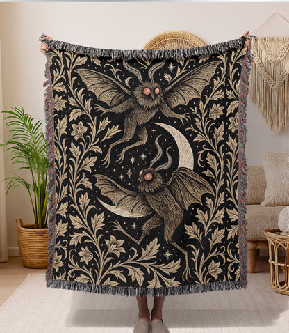 Mothman Woven Blanket