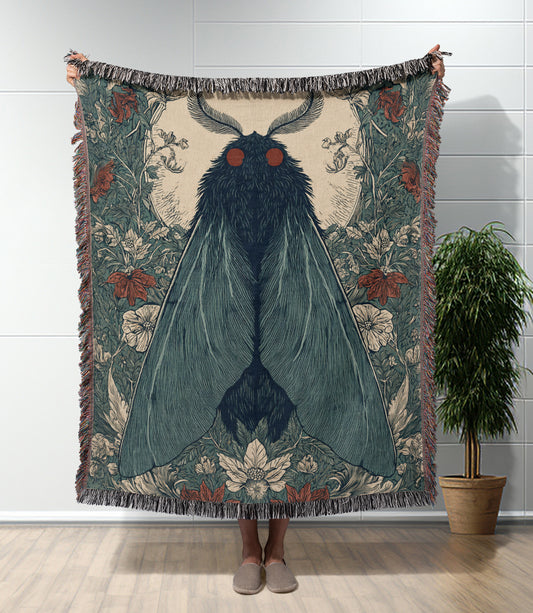 Mothman Woven Blanket