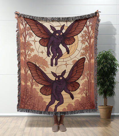 Mothman Woven Blanket