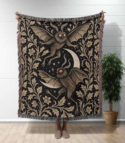 Mothman Woven Blanket