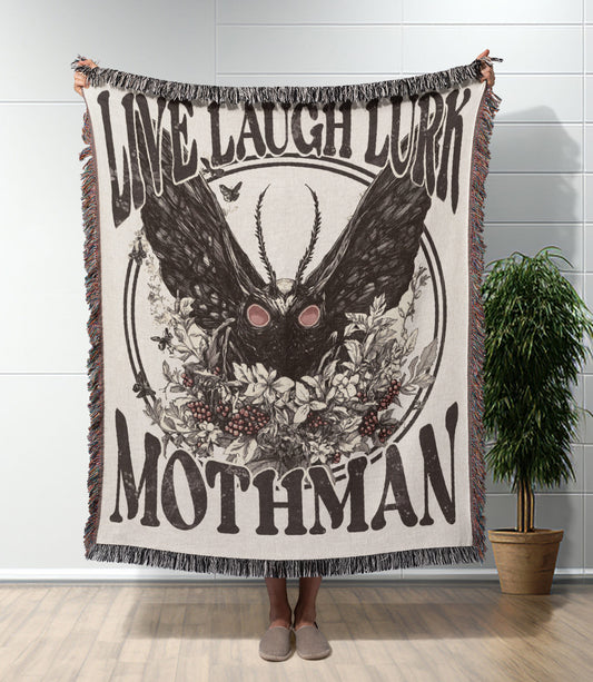 Mothman Woven Blanket