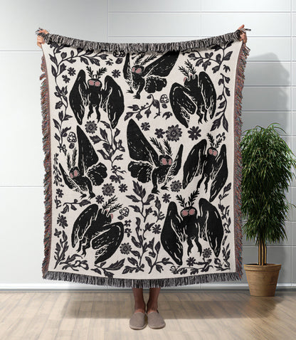 Mothman Woven Blanket