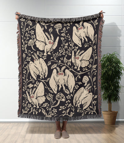 Mothman Woven Blanket