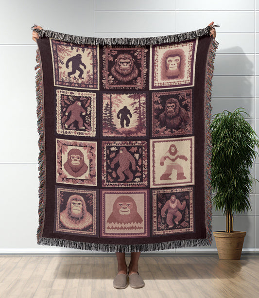 Bigfoot Woven Blanket