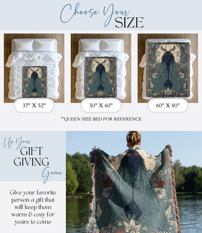 Mothman Woven Blanket