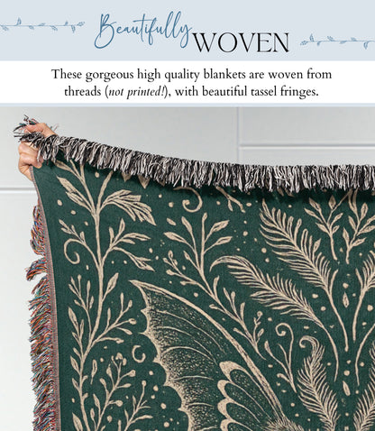 Mothman Woven Blanket