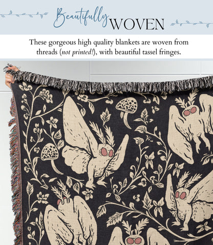 Mothman Woven Blanket