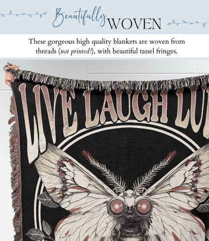 Mothman Woven Blanket