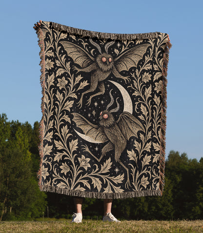 Mothman Woven Blanket