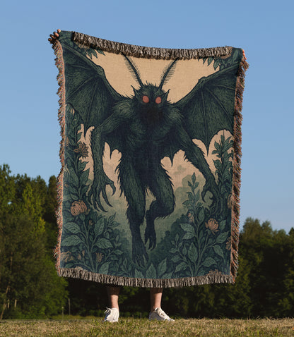 Mothman Woven Blanket
