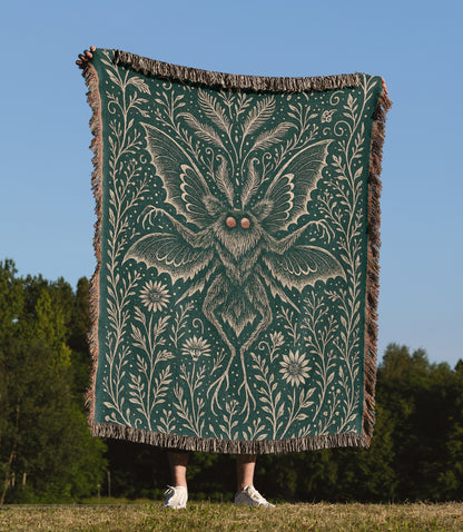 Mothman Woven Blanket