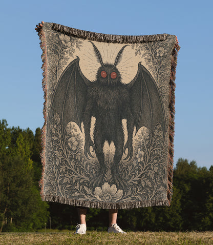 Mothman Woven Blanket