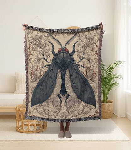 Mothman Woven Blanket