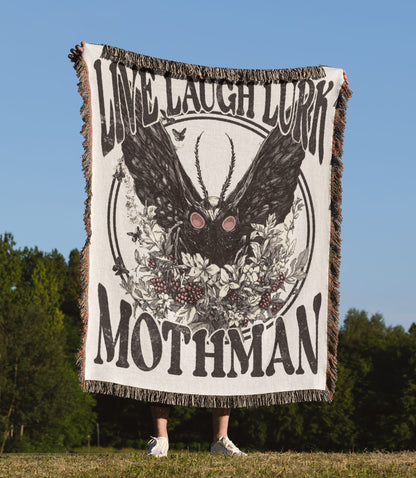 Mothman Woven Blanket