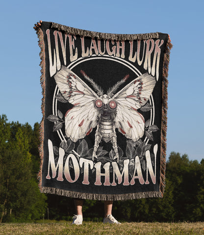 Mothman Woven Blanket