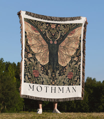 Mothman Woven Blanket