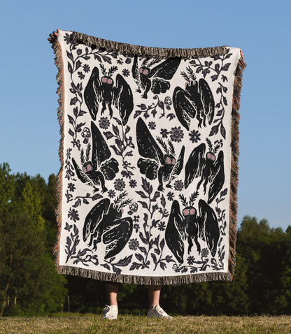 Mothman Woven Blanket